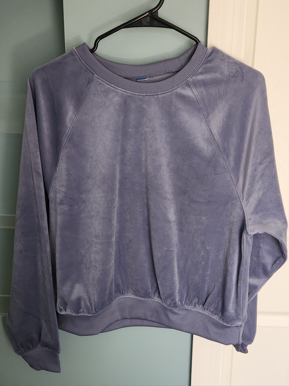 Old Navy Velour Lounge Top Size Small